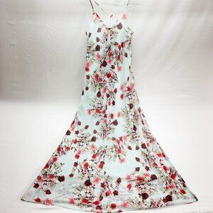 Cynthia Steffe Maxi Dress Size 4 Spaghetti Straps, Halter Back, Fully Lined